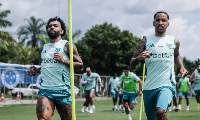 Cruzeiro finalizou o treino para o jogo com Itabirito