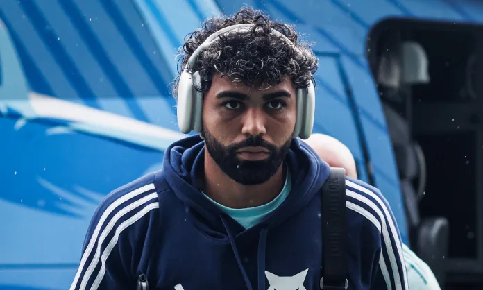 Gabigol antes de jogo pelo Cruzeiro