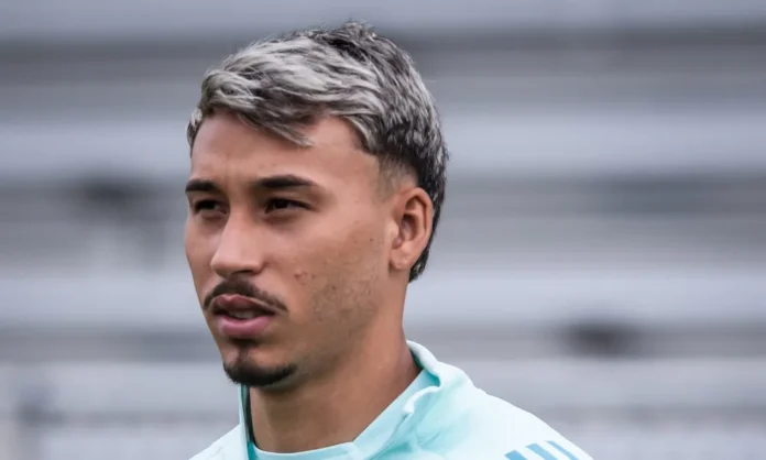 Japa em treino do Cruzeiro