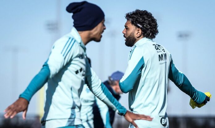 Matheus Pereira e Gabigol