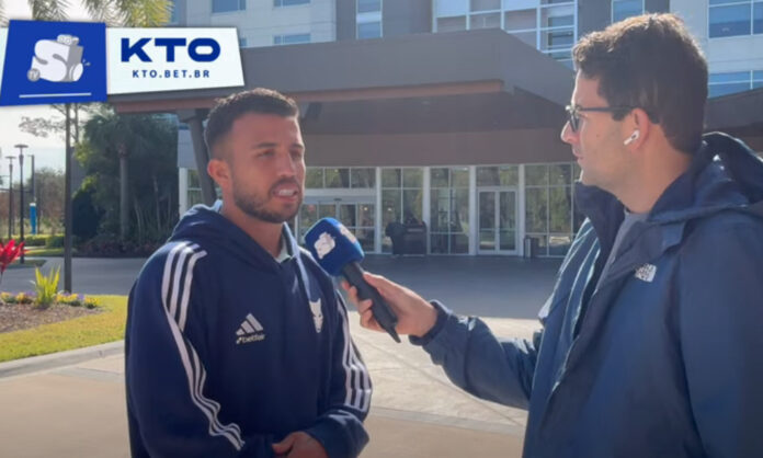 Matheus Henrique, volante do Cruzeiro