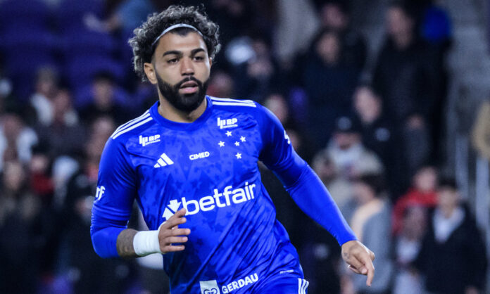 Gabigol estreou pelo Cruzeiro em Orlando, nos EUA