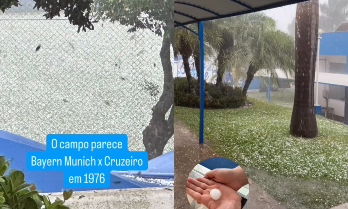 Chuva de granizo atingiu Toca da Raposa II