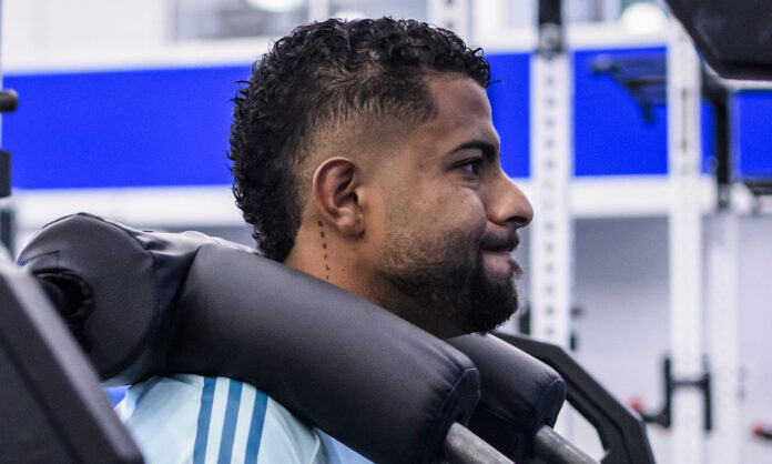 João Marcelo em trabalho na Toca II