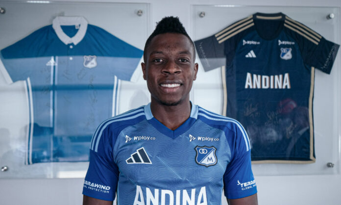 Palacios foi anunciado pelo Millonarios, da Colômbia