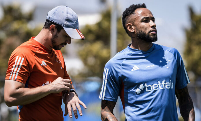 Rafa Silva pelo Cruzeiro em 2024