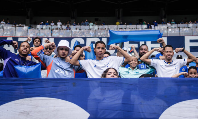 Torcida do Cruzeiro no Mineirão
