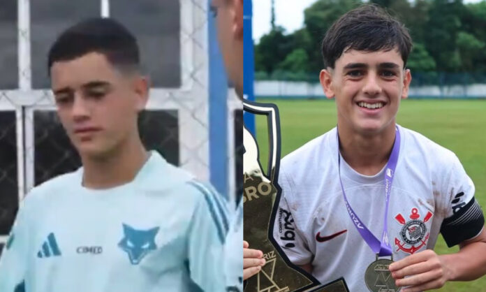 Filho de Fagner foi flagrado com a camisa do Cruzeiro na Toca II