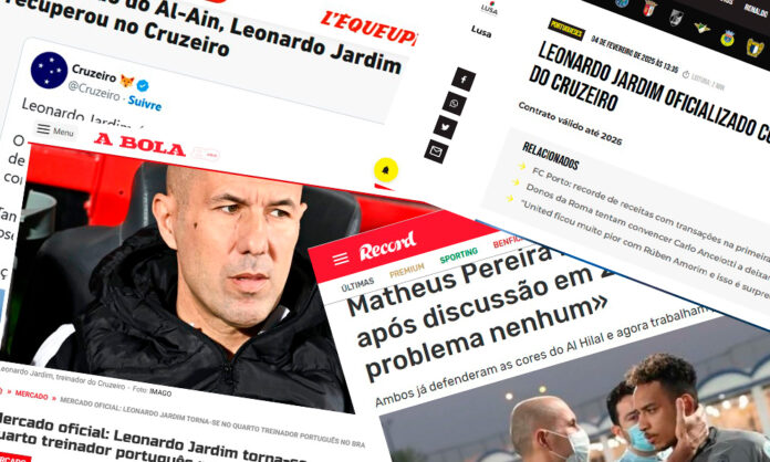 Imprensa internacional repercutiu contratação de Jardim pelo Cruzeiro