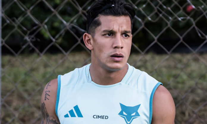 Lucas Romero, volante do Cruzeiro