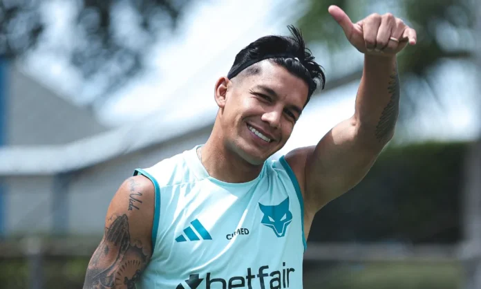 Lucas Romero, volante do Cruzeiro