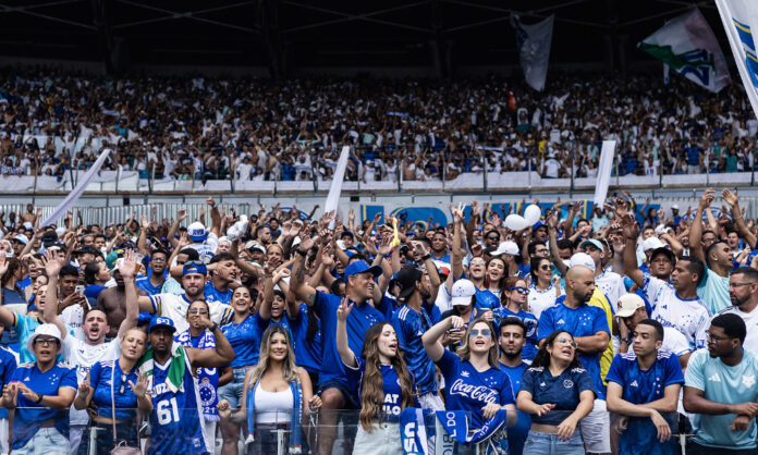 Torcida do Cruzeiro no Mineirão, em BH