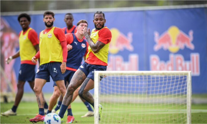 Treino do Bragantino nessa quinta-feira (20)