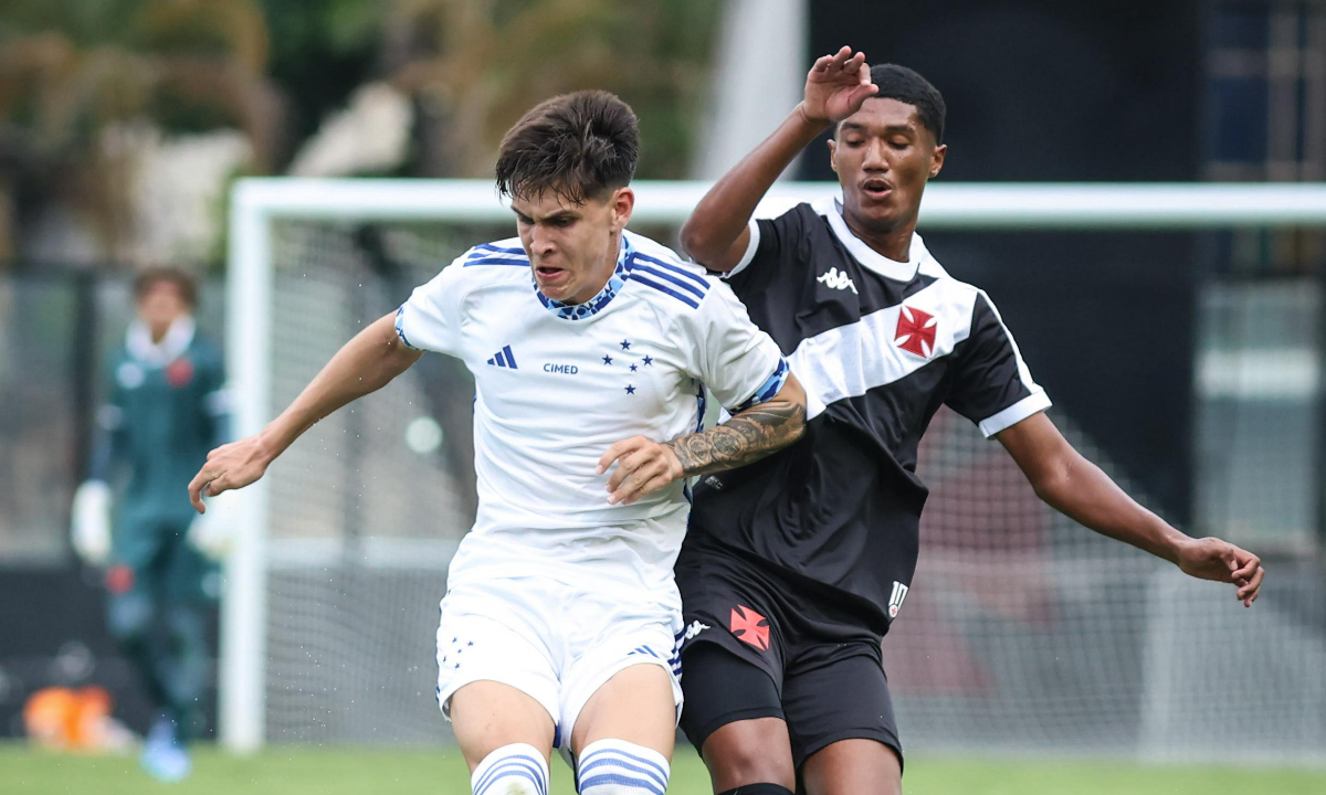 Cruzeiro vence Vasco de virada no Brasileiro Sub-20 com dois gols de ...