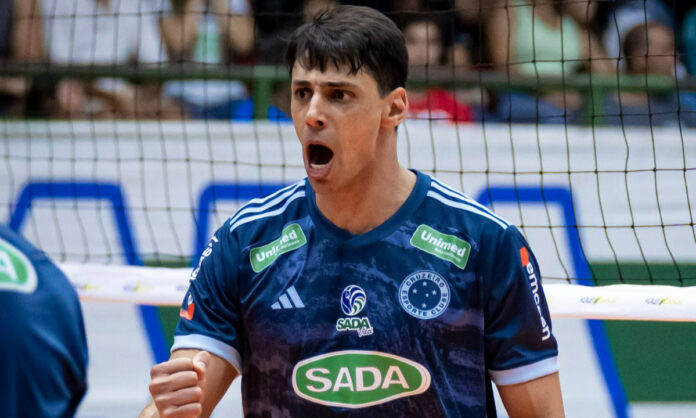 Sada Cruzeiro venceu o Monteros-ARG por 3 sets a 0