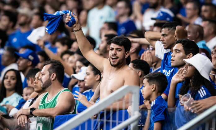 Torcida do Cruzeiro em jogo pelo Brasileiro