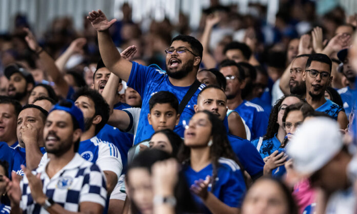 Torcida do Cruzeiro lotou o Mineirão contra o Mirassol