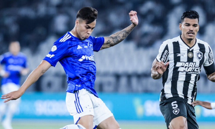 botafogo x cruzeiro Botafogo e Cruzeiro, no Nilton Santos