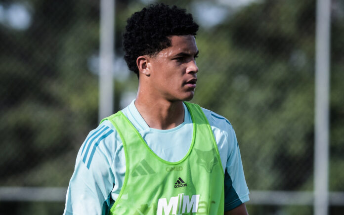 Kauã Prates, do Cruzeiro (Foto: Gustavo Aleixo/Cruzeiro)