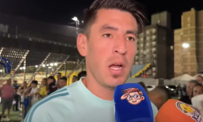 Lucas Villalba, do Cruzeiro, após duelo com Bragantino