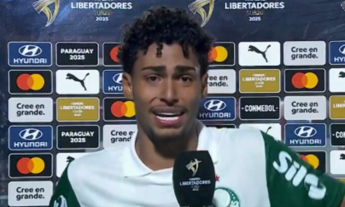 Luighi, atacante do Palmeiras, sofreu ofensa racista no Paraguai