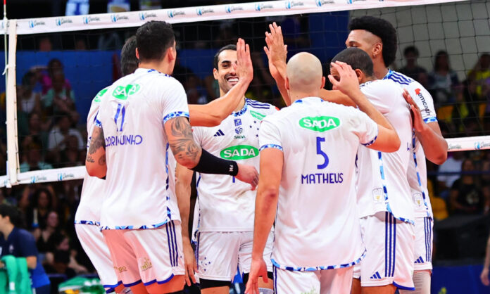 Sada Cruzeiro venceu Suzano e garantiu liderança da 1ª fase