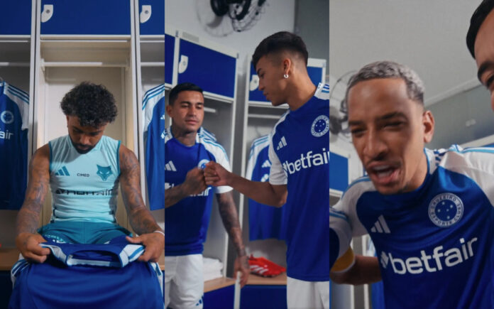 Cruzeiro divulgou vídeo oficial do lançamento da camisa