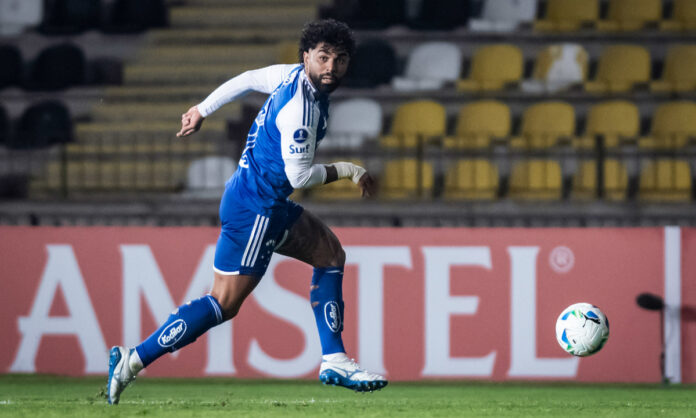Gabigol teve boa atuação contra o Palestino