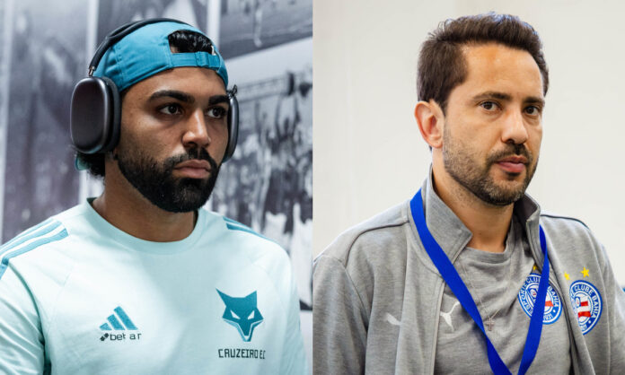 Gabigol e Everton Ribeiro vão se reencontrar
