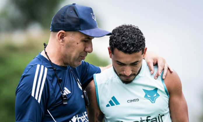 Leonardo Jardim em conversa com William