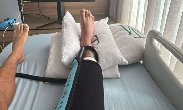 Matheus Henrique passou por cirurgia no joelho