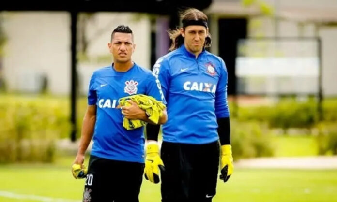 Cássio e Ralf nos tempos de Corinthians