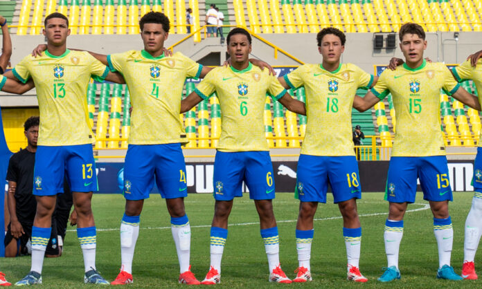 Kauã Prates e Felipe Morais na Seleção Brasileira Sub-17