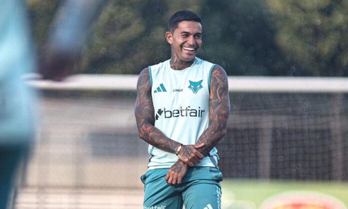 Dudu, atacante do Cruzeiro