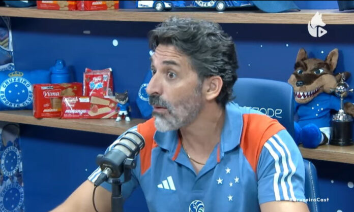 Filipe Ferraz em entrevista à TV Cruzeiro