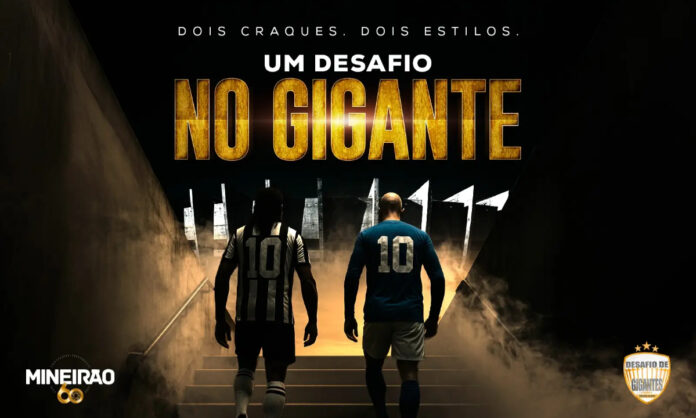 Alex e Ronaldinho estarão em lados opostos na festa do Mineirão