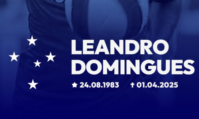 Leandro Domingues, ex-Cruzeiro, morreu nesta terça (1º)