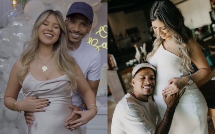 Matheus Pereira e a esposa, Talyta