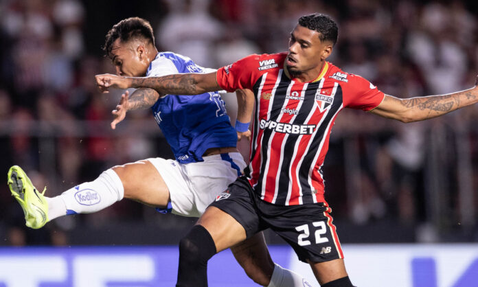 Kaio Jorge marcou o gol do Cruzeiro contra o São Paulo