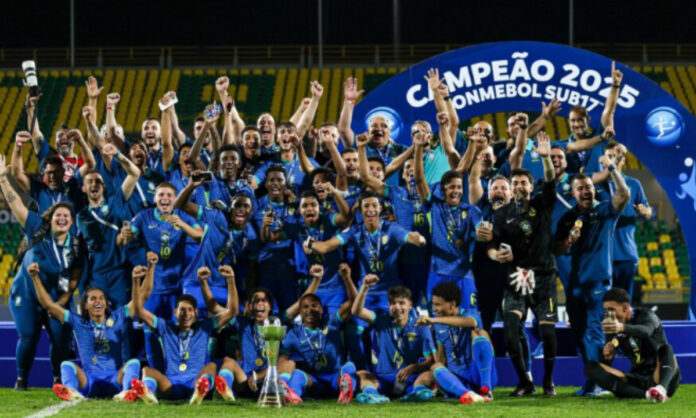 Seleção Brasileira conquistou 14º título do Sul-Americano Sub-17