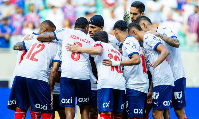 Bahia contra o Mirassol, na Fonte Nova, em Salvador