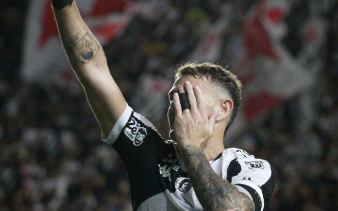 Vegetti, atacante do Vasco (Matheus Lima/Vasco) Vegetti, atacante do Vasco (Matheus Lima/Vasco)