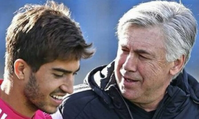Lucas Silva trabalhou com Carlo Ancelotti no Real Madrid em 2015