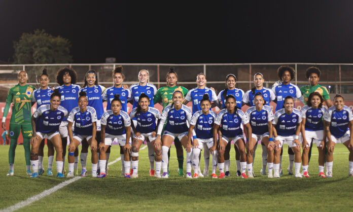 Time feminino do Cruzeiro está invicto no Brasileirão