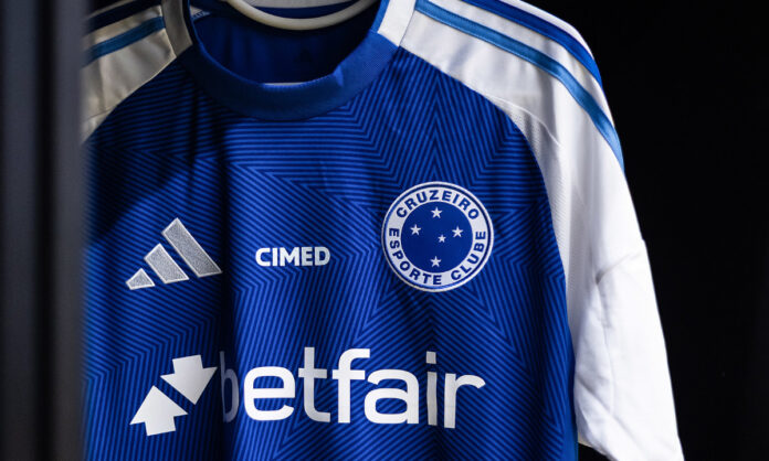 Camisa do Cruzeiro no Mineirão