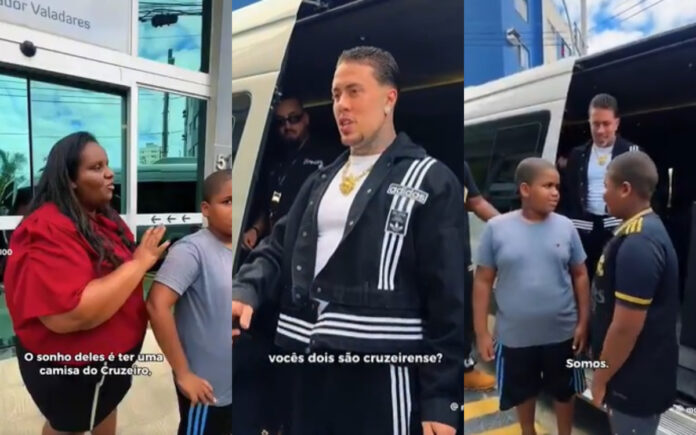 Vídeo de MC Daniel com torcedores do Cruzeiro viralizou nas redes