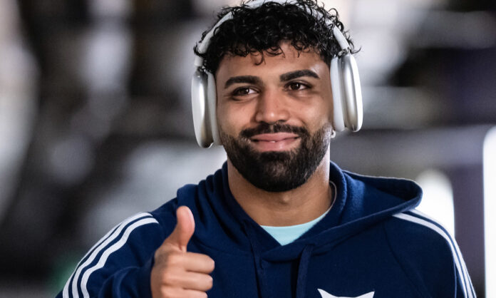 Gabigol, do Cruzeiro, no Mineirão