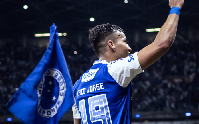 Kaio Jorge, atacante do Cruzeiro (Foto: Gustavo Aleixo/Cruzeiro) Kaio Jorge, atacante do Cruzeiro (Foto: Gustavo Aleixo/Cruzeiro)