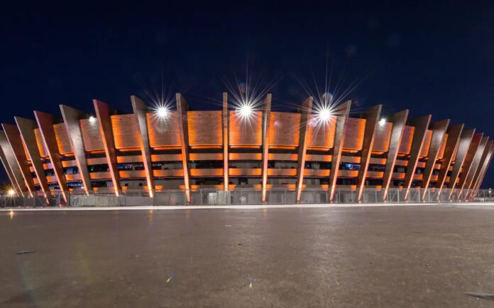 Fachada do Mineirão, casa do Cruzeiro