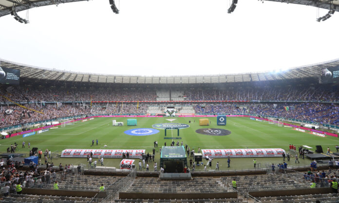Mineirão dividido com torcidas de Cruzeiro e Atlético-MG